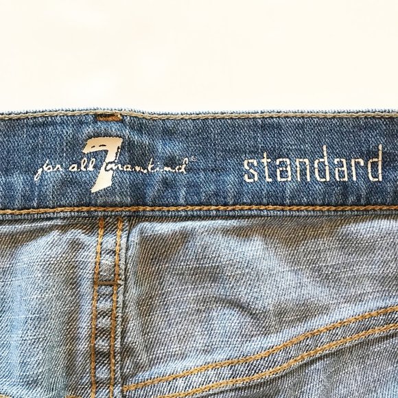 7 FOR ALL MANKIND Standard Straight Leg Jeans Mens 33 - Picture 5 of 11